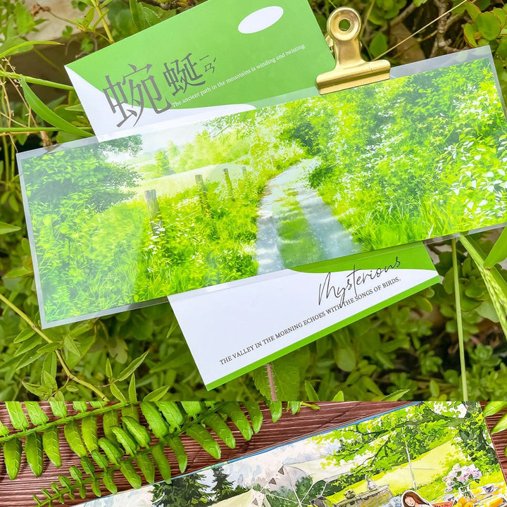 Spring Camping In The Wild PET Tape Nature Suitable For Personal Decoration