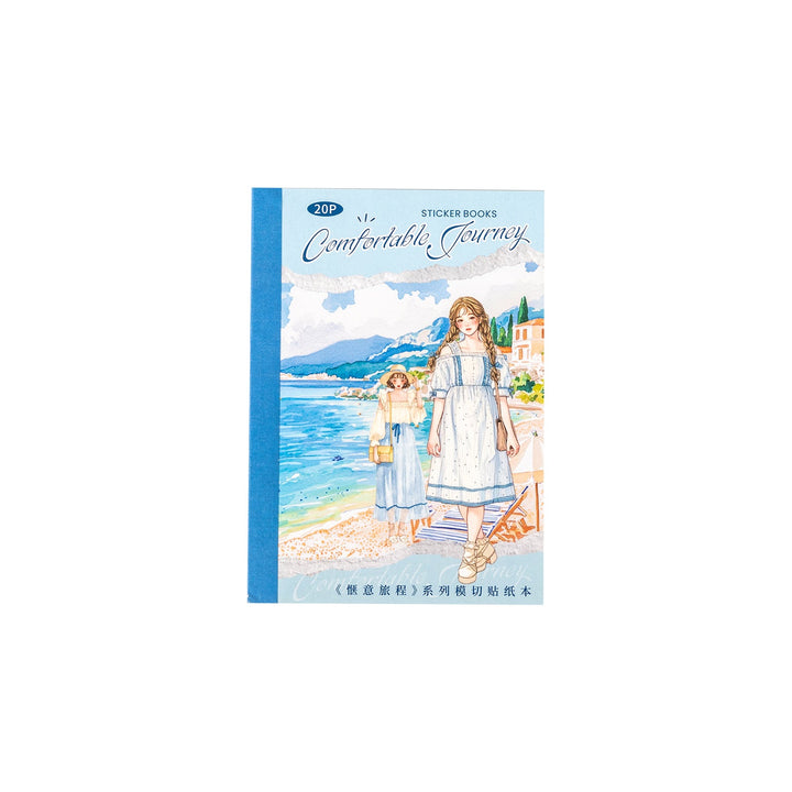 Pleasant Journey Washi Stickers Pack for Collage Design