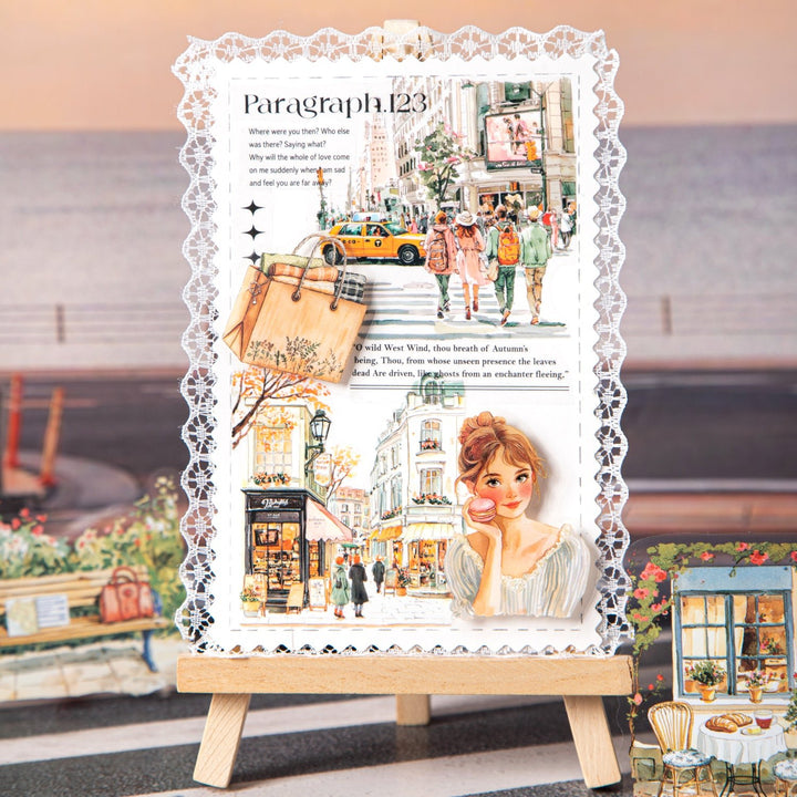 Travel Stickers Holiday Lifestyle PET collage pack