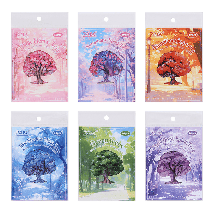 Beautiful Dreams and Shadows PET Stickers Nature Theme for Scrapbook