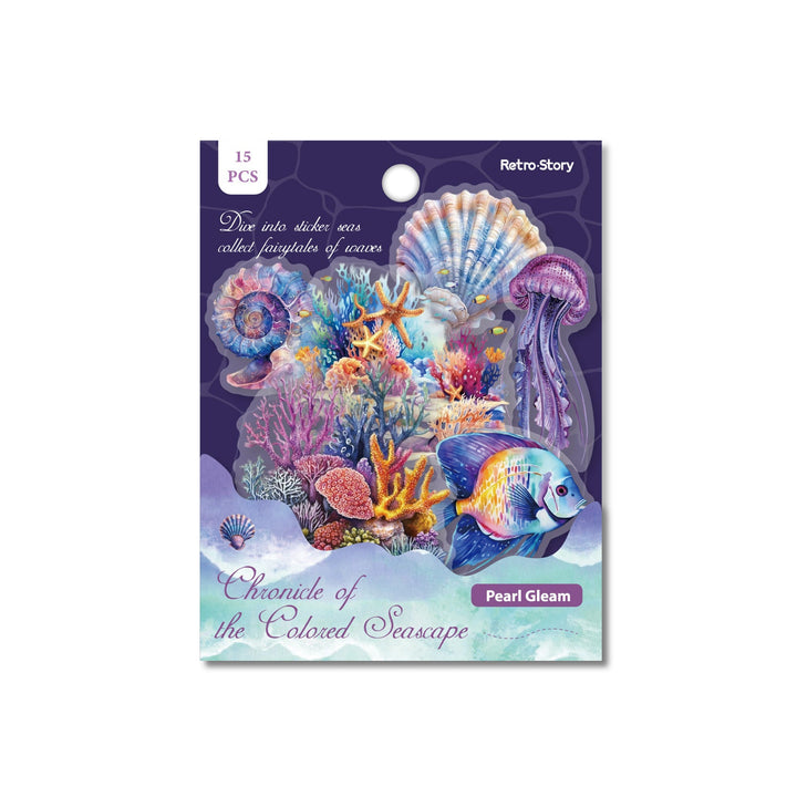 Underwater World Stickers Underwater Scene Bright