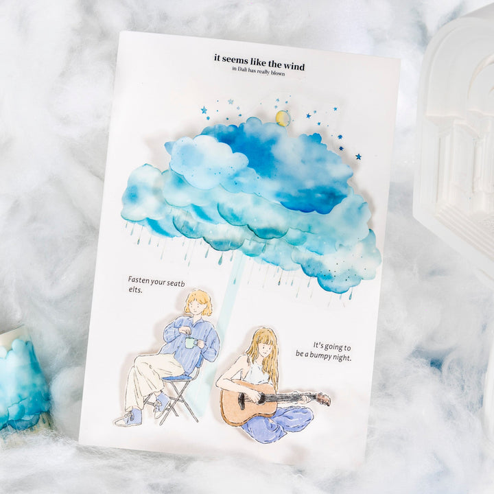 Up in the air PET Tapes Dreamy Clouds Scenic Tape