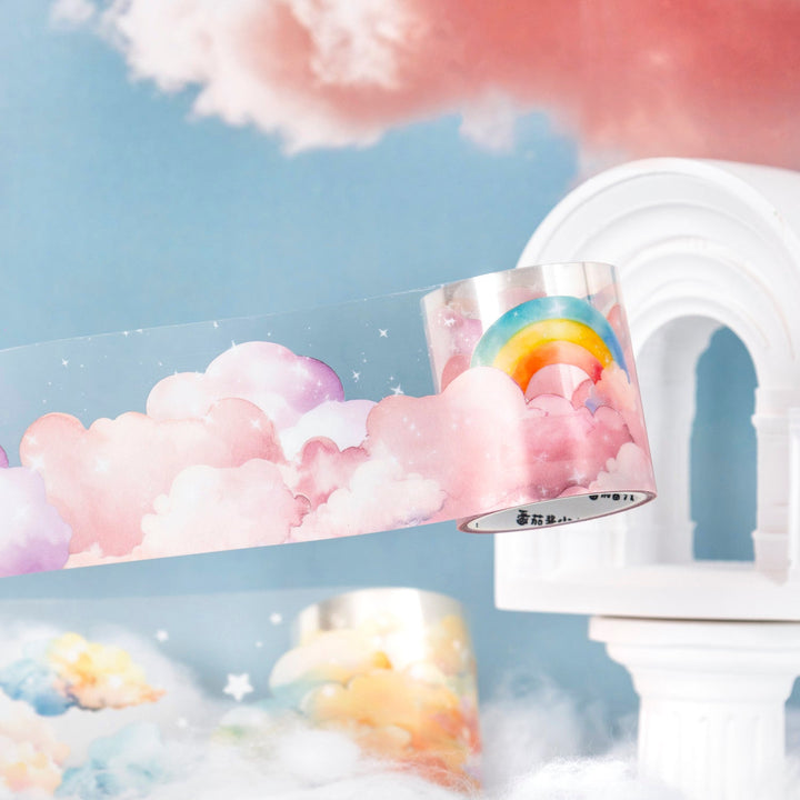Up in the air PET Tapes Cloud Theme Weather Design