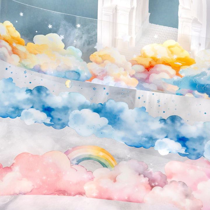 Up in the air PET Tapes Cloud Theme Dreamy Sky