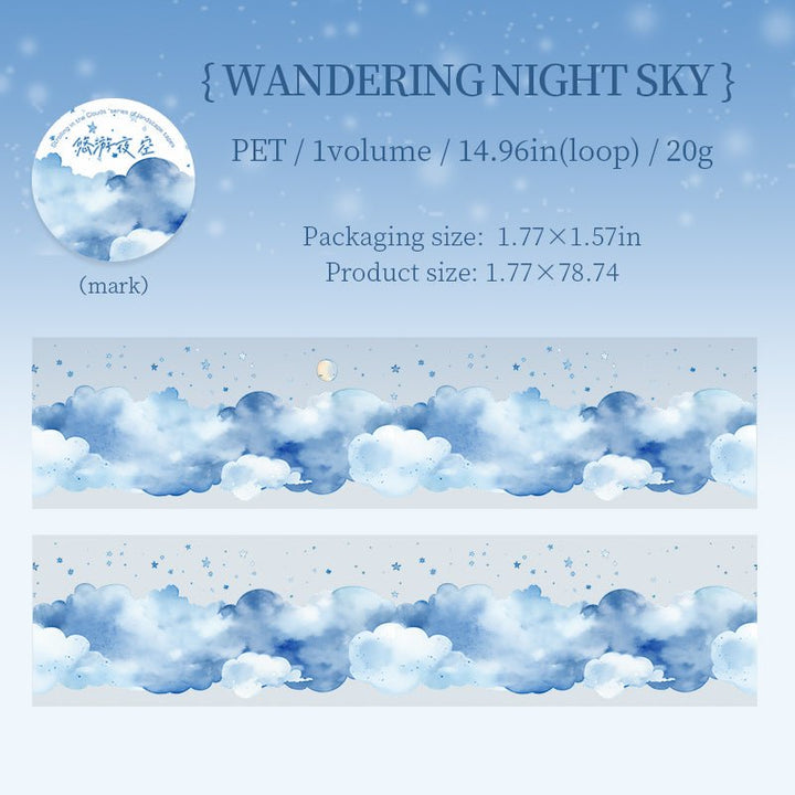 Up in the air PET Tapes Dreamy Clouds Creative Sky