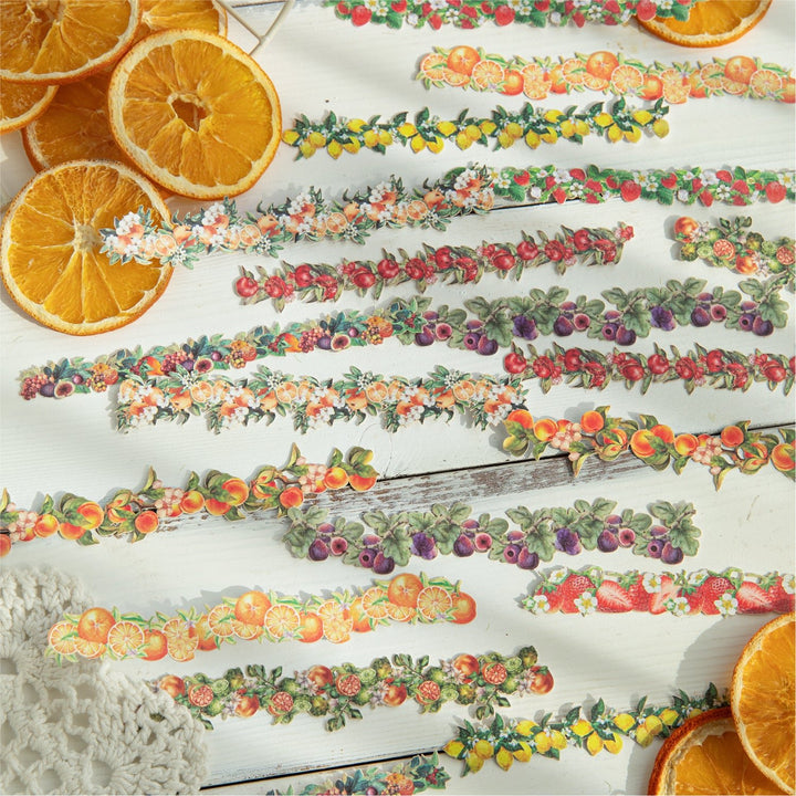 Mountain Wild Flower Branches Series Aesthetic Scrapbooking Stickers