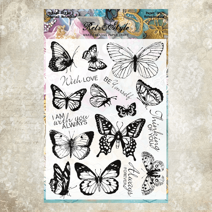 Flower Rose Stamps Transparent Silicone Stamps Perfect for Scrapbooking