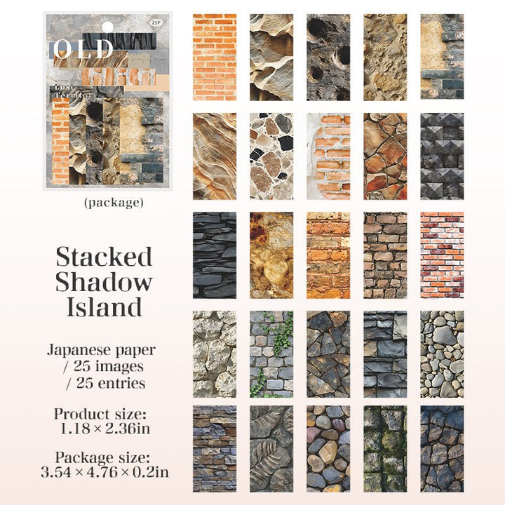 Traces of Old Things Vintage Washi Stickers Creative Journaling