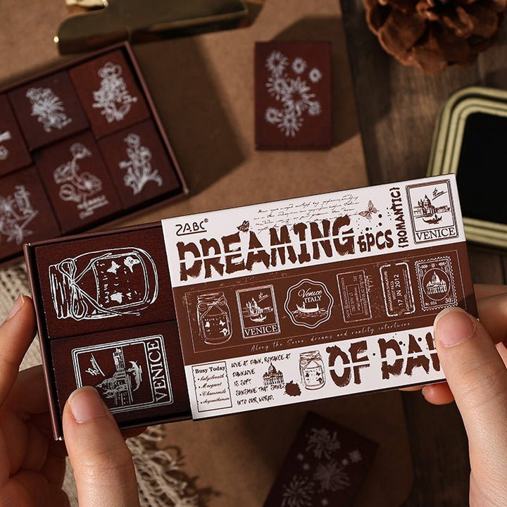 The Seal of Elegance Elegant Rubber Stamps for Gift Tags