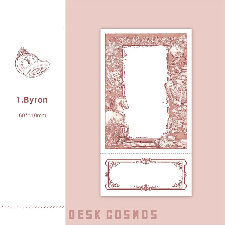 Vintage Leaflet Series Decorative Label Paper