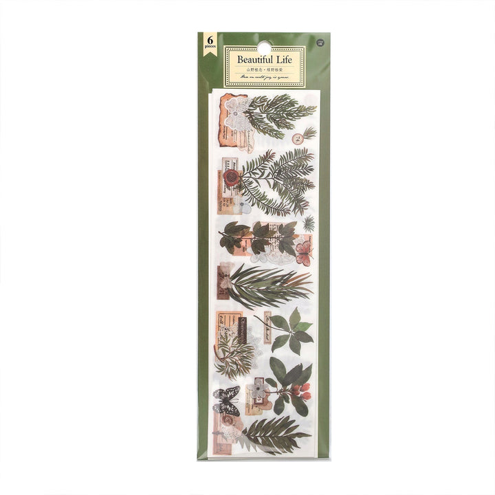 Washi Stickers Mountain Memo DIY Ephemera Kit
