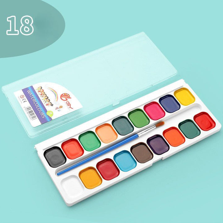 Watercolor Paint Set for Art Projects and Creative Painting Easy to Use Set