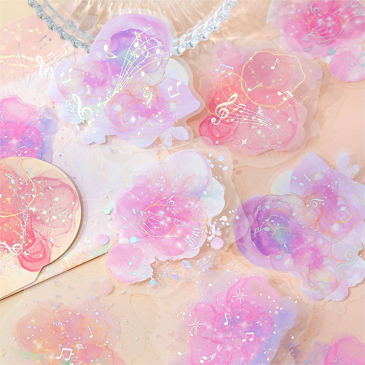 Brilliant Series Watercolor Stickers Magical Universe
