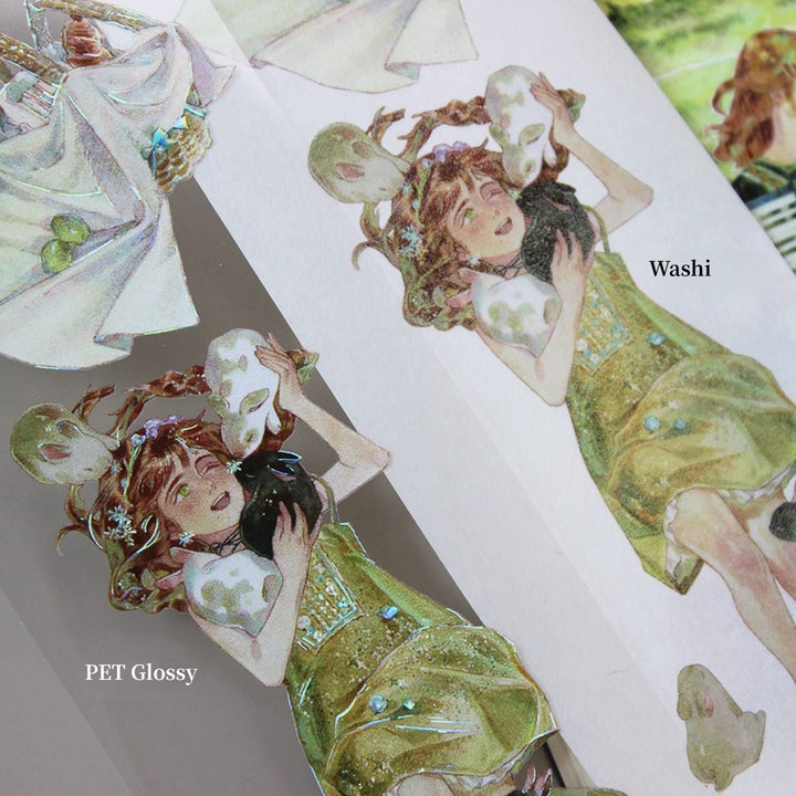 Sweet Girl Washi Tape Wild Vine Grass Edition
