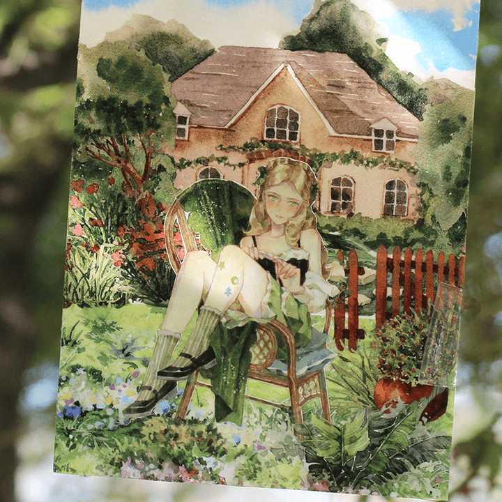 Wild Vine Grass PET Tape Fantasy Style Stationery