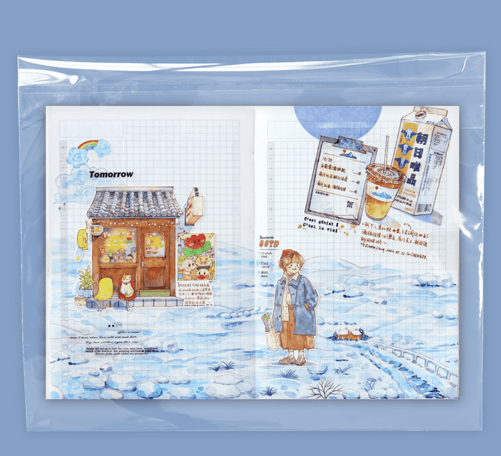 Winter Scenery Washi Tape Frozen Land
