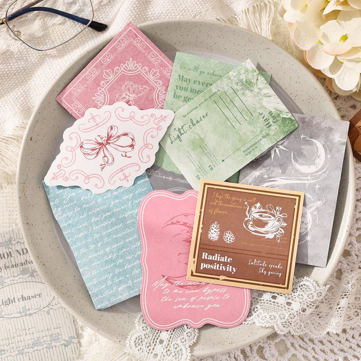 Writing Paper Stickers Light and Letterhead Soft Writing Paper