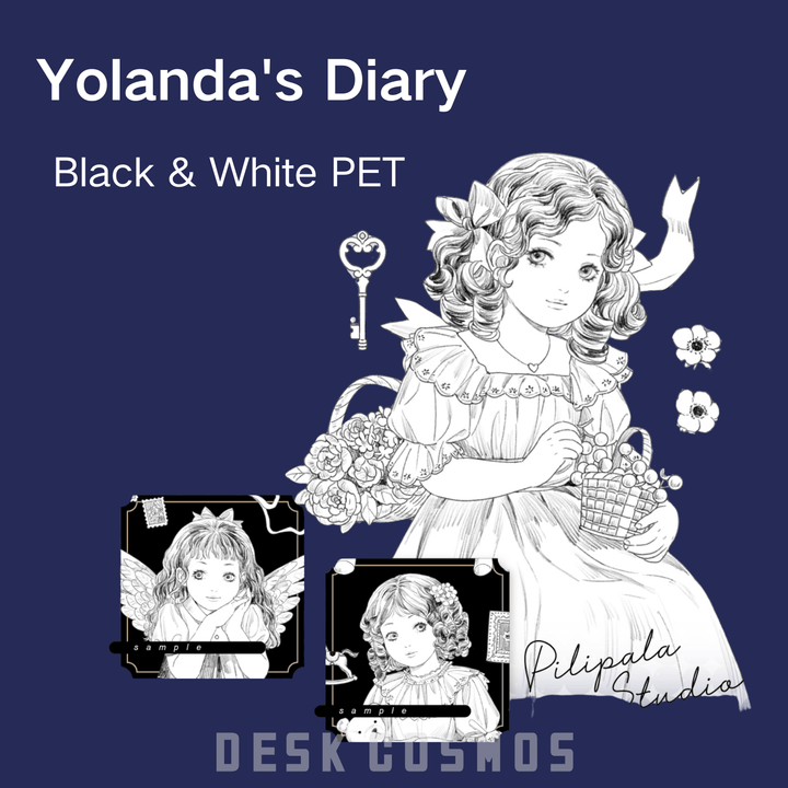 Yolanda's Diary PET Tape Sweet Animals Journal